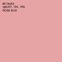 #E7A4A5 - Rose Bud Color Image